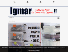 Tablet Screenshot of igmar.pl